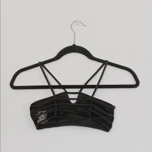 Black Strappy Bralette